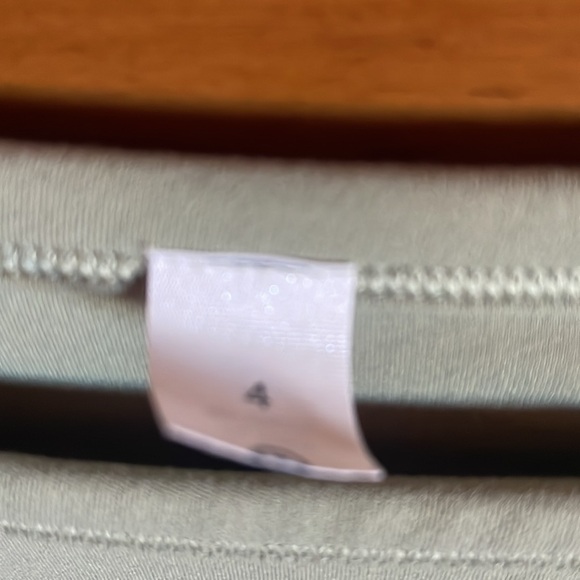 Lululemon 4 All It Takes Long Sleeve Rosemary Green Ruched Stretch RARE - Picture 3 of 8